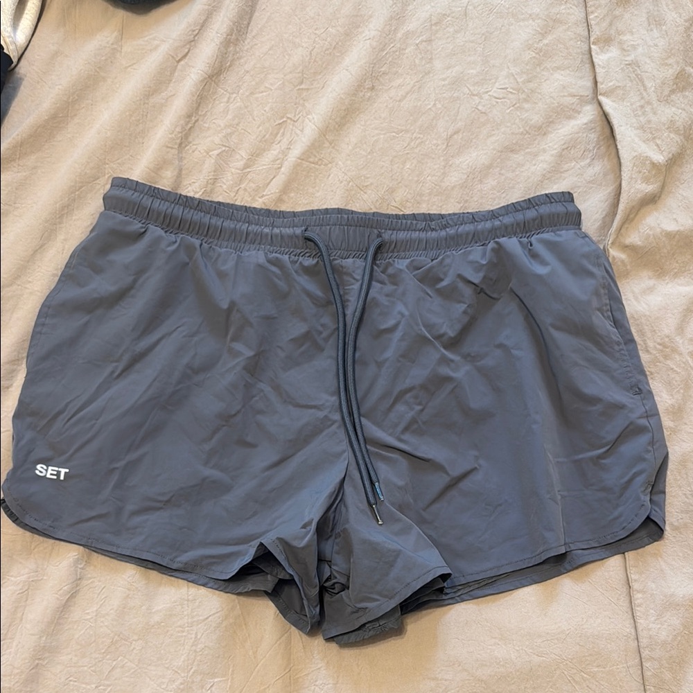 Set active nylon shorts